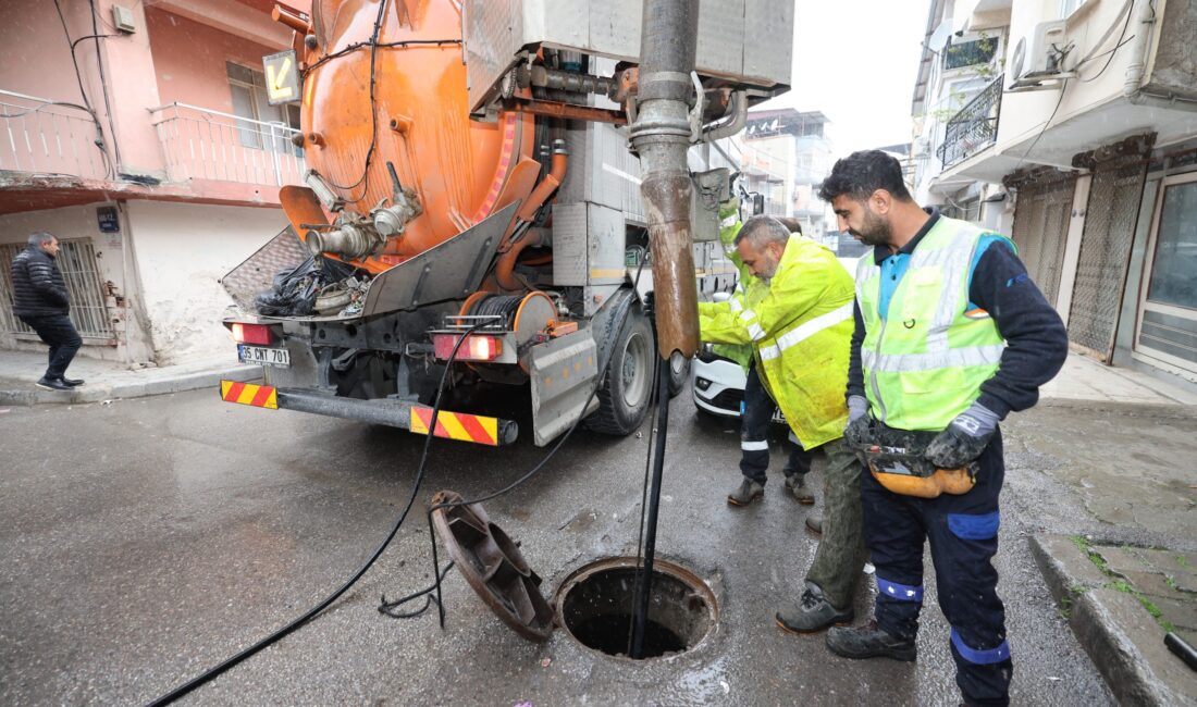 İzmir Büyükşehir Belediyesi İZSU Genel Müdürlüğü, Meteoroloji Genel Müdürlüğü’nün kuvvetli