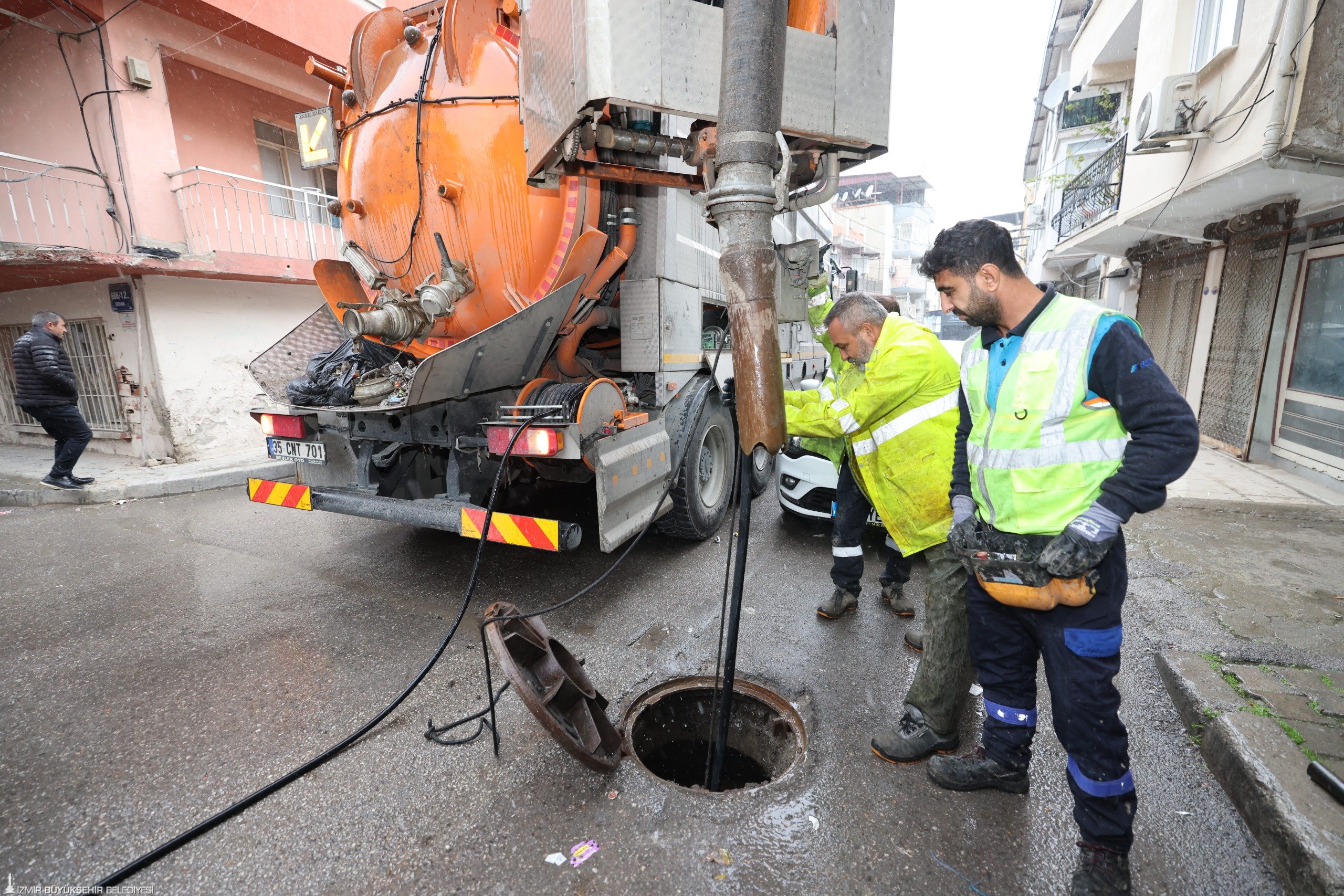 İzmir Büyükşehir Belediyesi İZSU Genel Müdürlüğü, Meteoroloji Genel Müdürlüğü’nün kuvvetli