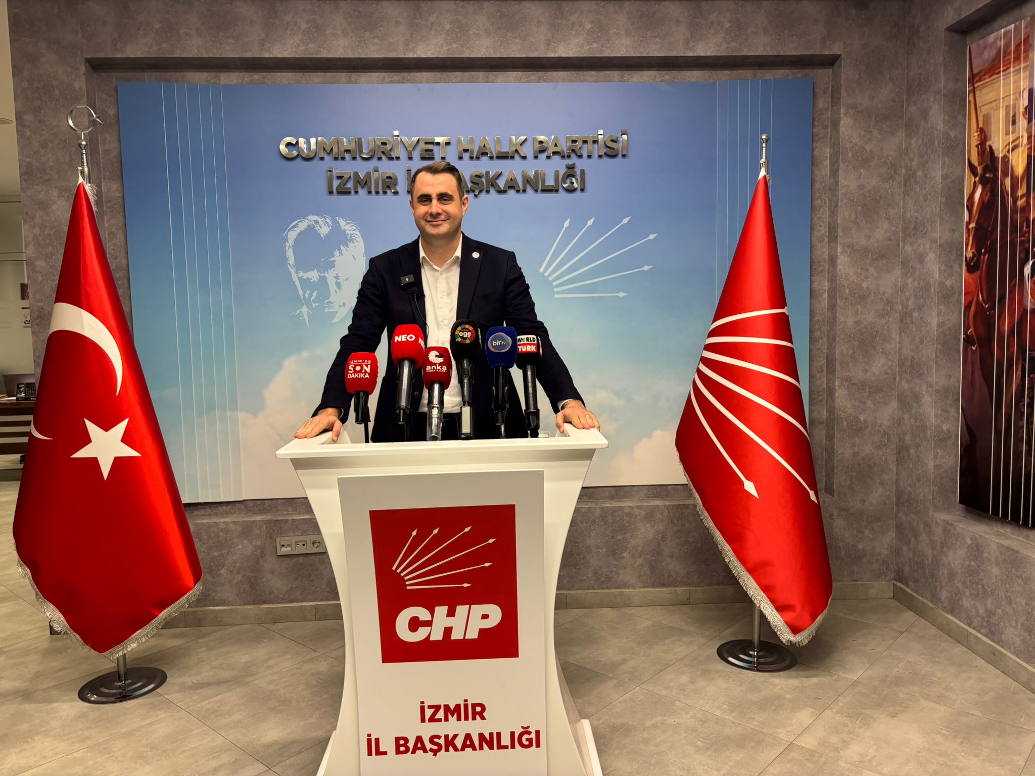 Cumhuriyet Halk Partisi İzmir İl Başkanı Çağatay GÜÇ, kentin gündemindeki