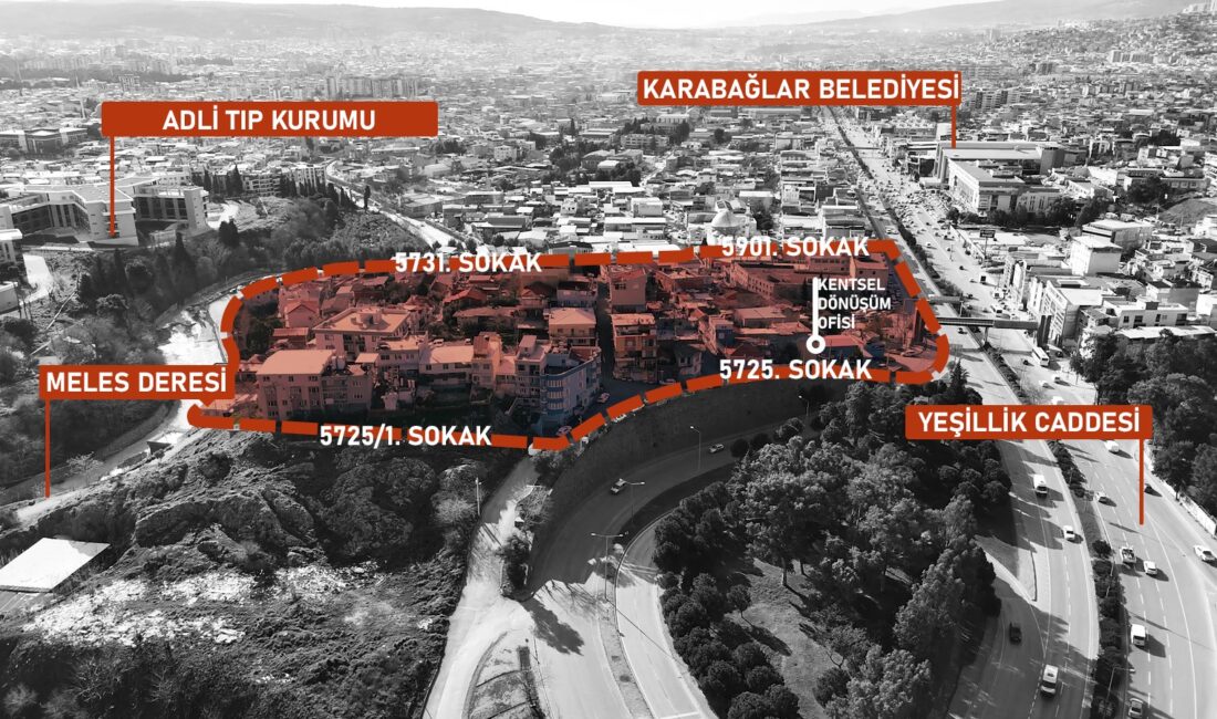 Karabağlar Belediyesi, Osman Aksüner Mahallesi’nde yürütülen 1. Etap Kentsel Dönüşüm