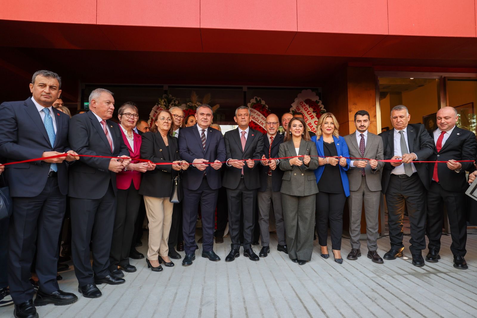 Cumhuriyet Halk Partisi Genel Başkanı Özgür Özel, Ankara Çankaya’da Türk