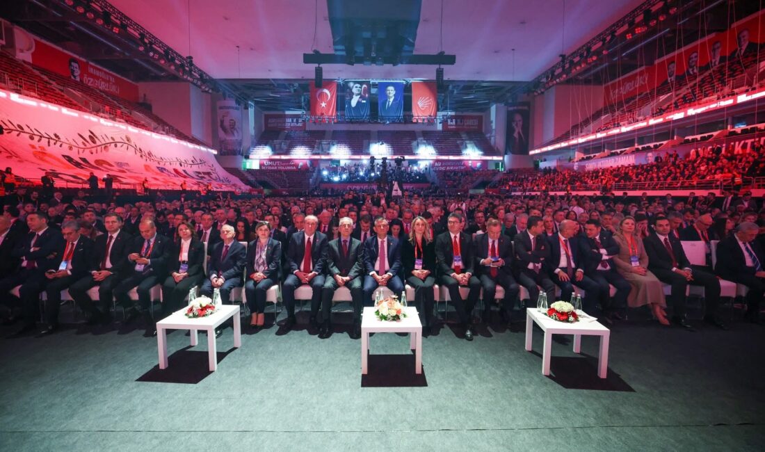 Cumhuriyet Halk Partisi 39. Olağan Kurultayı “Şimdi İktidar Zamanı” adıyla