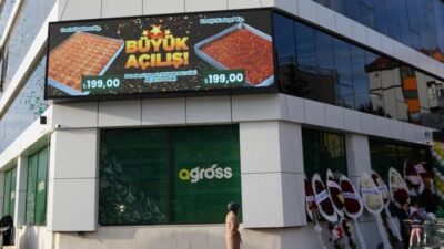 İstanbul perakende sektörüne yenilikçi bir soluk getiren Agross, Sultanbeyli'de kapılarını