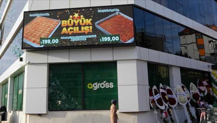 İstanbul perakende sektörüne yenilikçi bir soluk getiren Agross, Sultanbeyli'de kapılarını