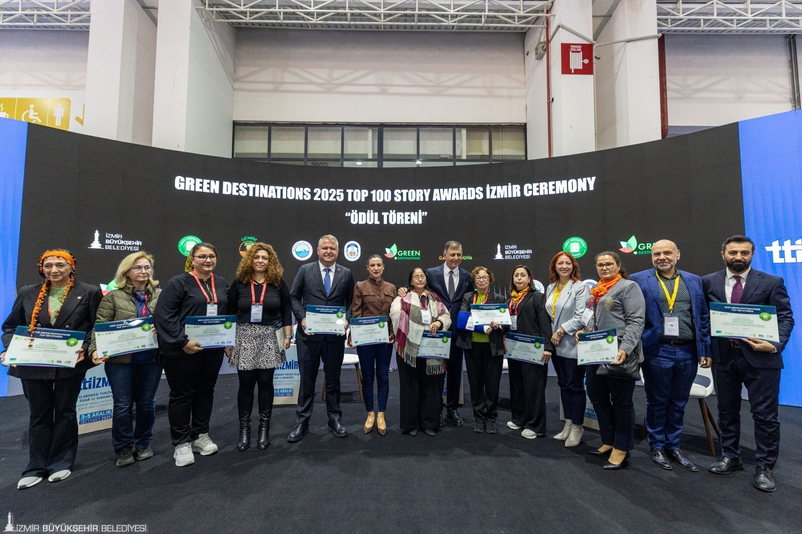 İzmir Büyükşehir Belediyesi, sürdürülebilir turizm alanında yaptığı çalışmalar sayesinde Green