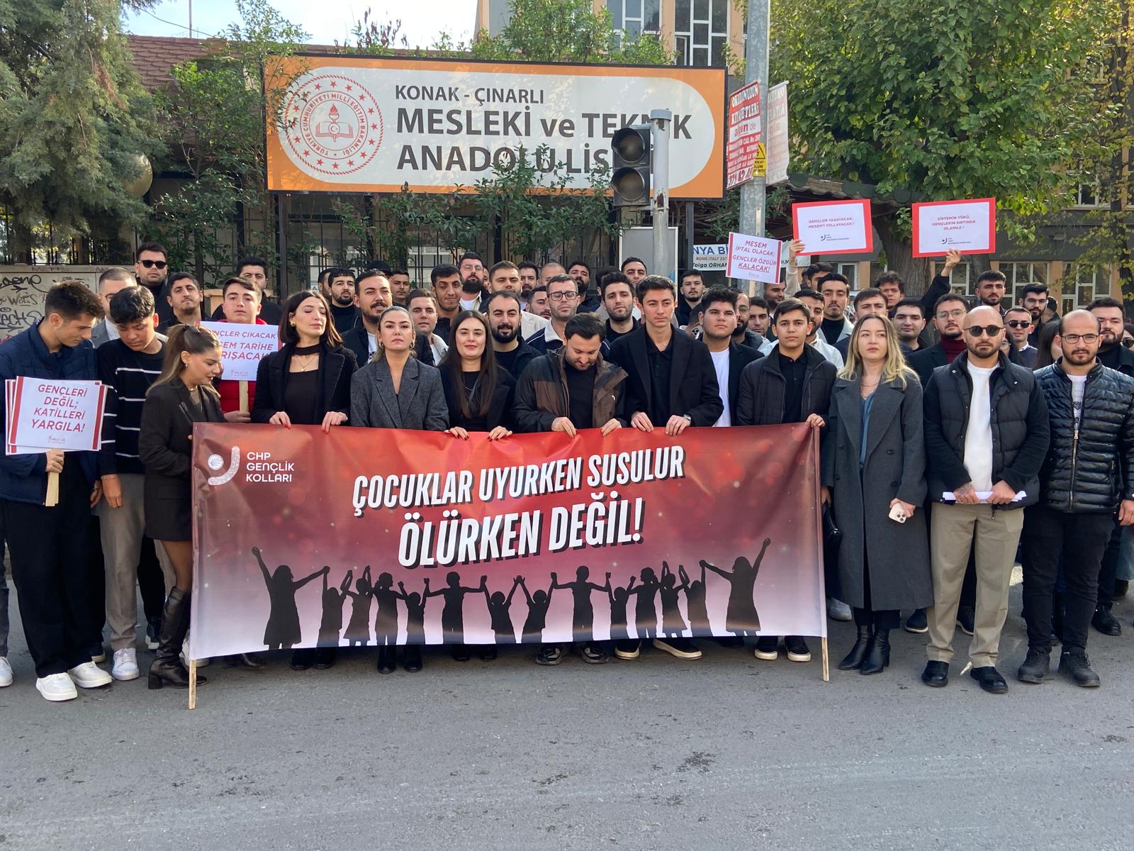 Cumhuriyet Halk Partisi İzmir İl Gençlik Kolları, Mesleki Eğitim Merkezleri'nde