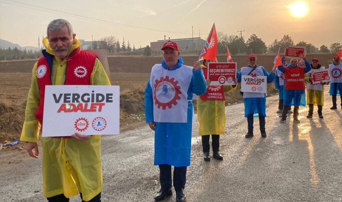 HABER / Sait TEMUR Samsun’dan başlayan Emeklilerin uzun yürüyüşü Ankara’ya
