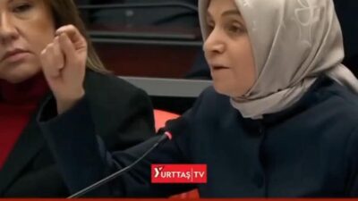 HABER/Sait TEMUR AKP Grup Başkanvekili Leyla Şahin Usta Meclisteki görüşmeler