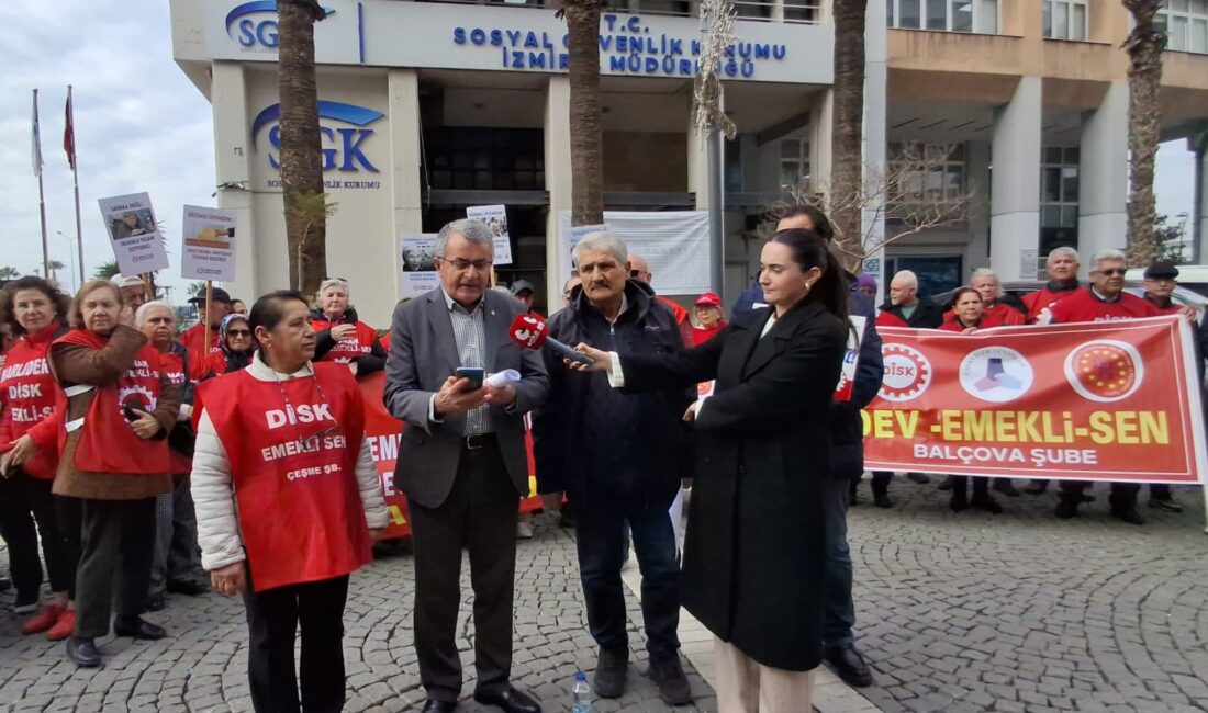 HABER/Sait TEMUR Yıllarca bu ülkenin tuğlasına harç koyan emeklilerin isyanları