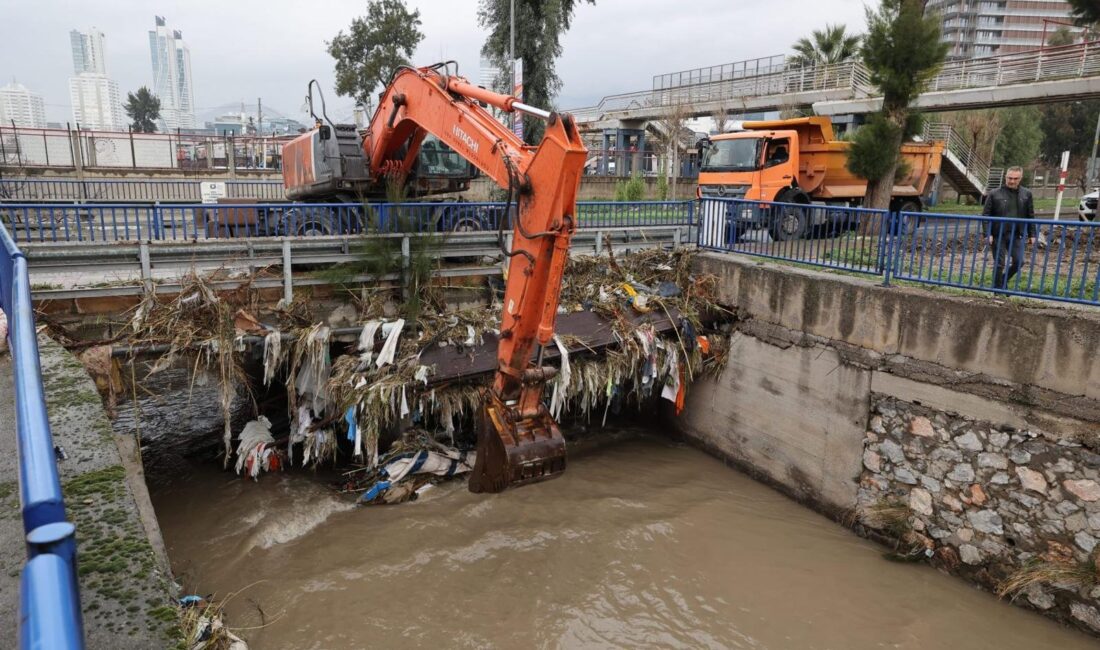 HABER/Sait TEMUR İzmir’de son günlerde etkili olan yağışların bugün ve