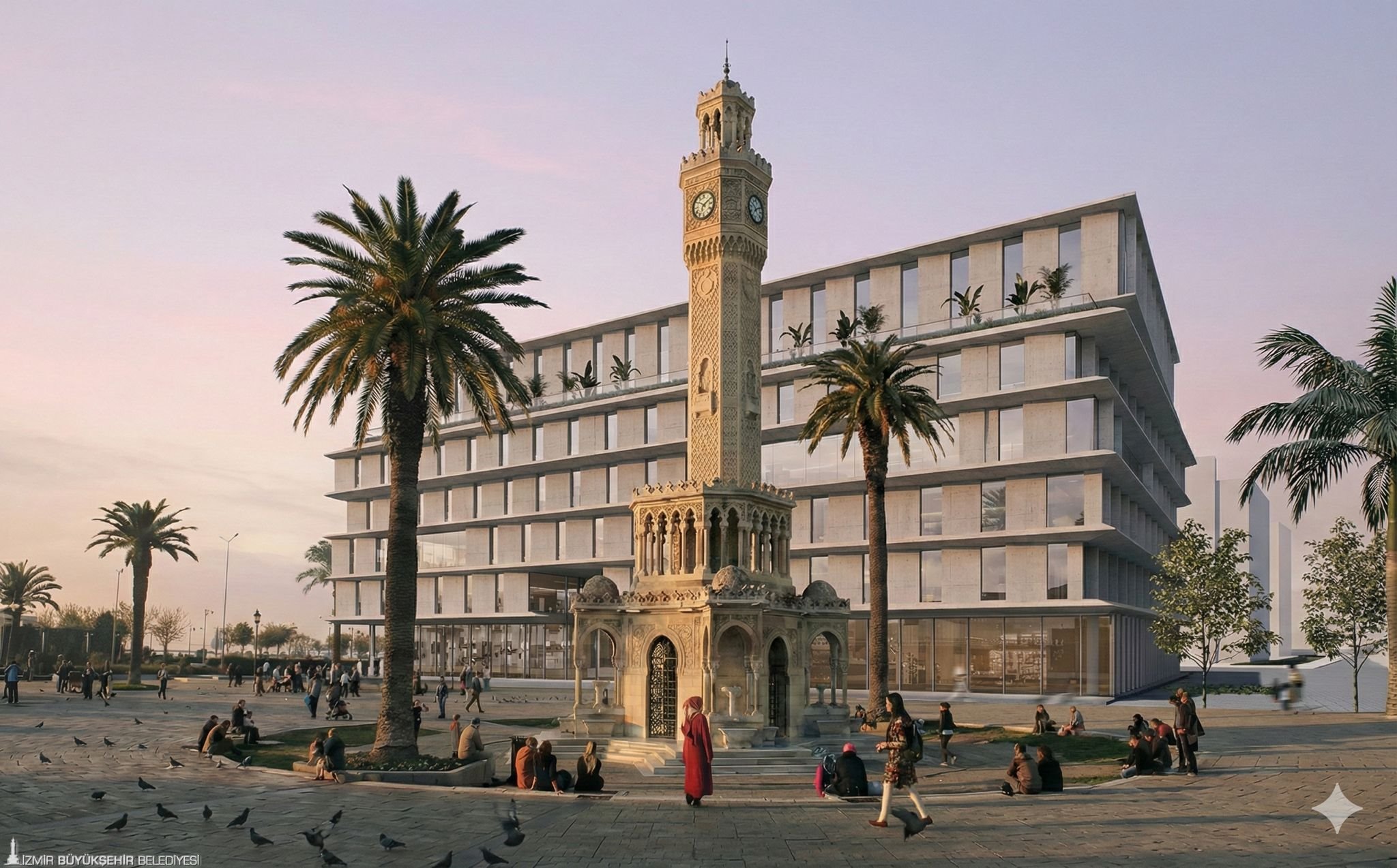 "Başkan Tugay yapı ruhsatını imzaladı"