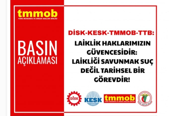 HABER/ Sait TEMUR DİSK, KESK, TMMOB ve TTB, 22 Şubat