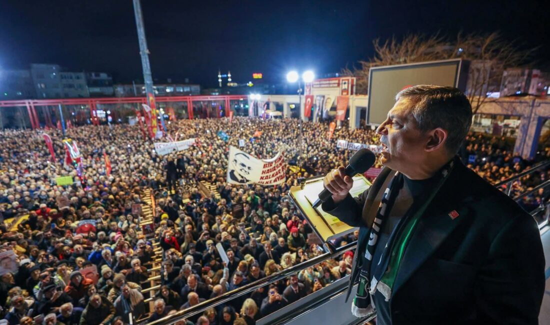HABER/Sait TEMURCumhuriyet Halk Partisi Genel Başkanı Özgür Özel, İstanbul 3’üncü
