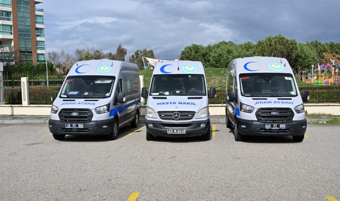 HABER/Sait TEMUR“Büyükşehir’in Hasta Nakil Hizmet Filosu Büyüyor”Manisa Büyükşehir Belediyesi, acil