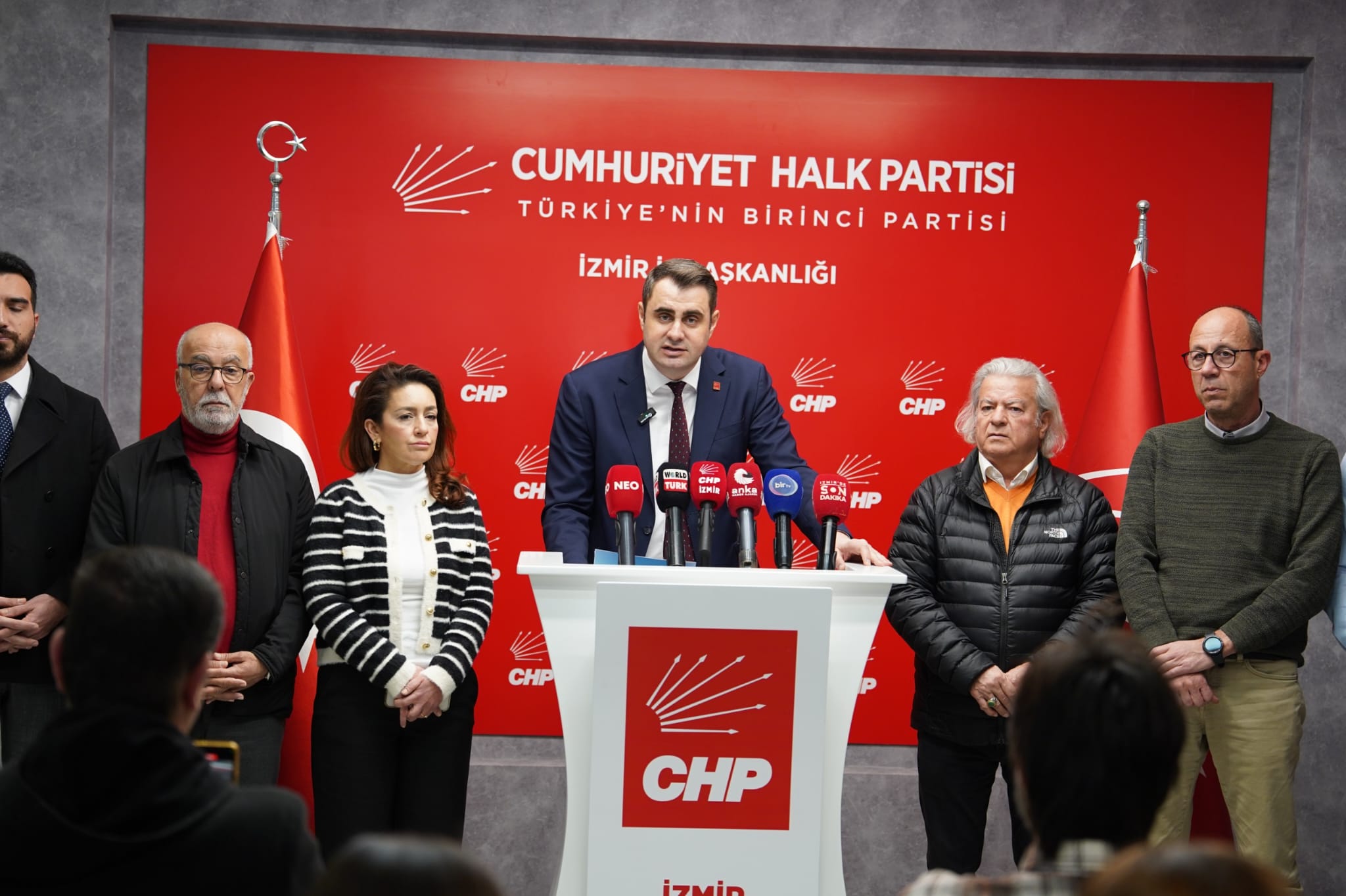 HABER/Sait TEMUR Cumhuriyet Halk Partisi İzmir İl Başkanı Çağatay Güç,