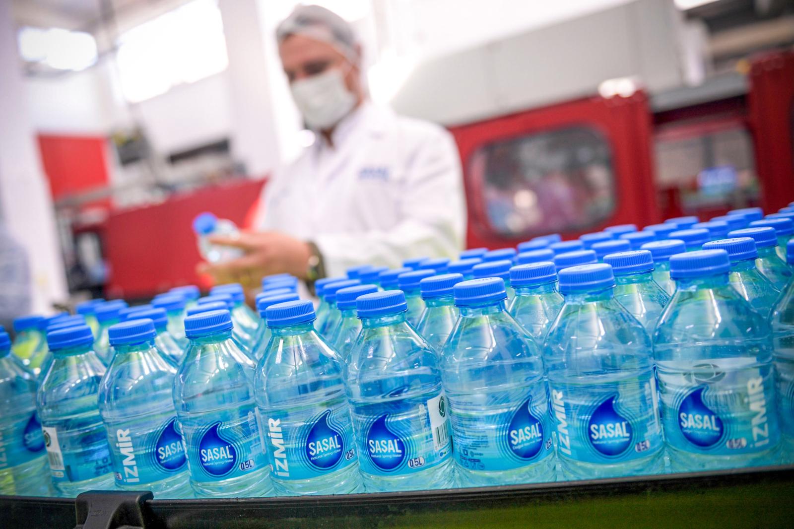 İzmir Büyükşehir Belediyesi iştiraki İzdoğa tarafından işletilen Şaşal Su Fabrikası’nda