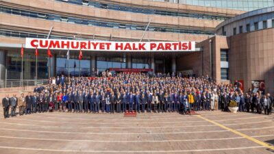 HABER/Sait TEMUR  Cumhuriyet Halk Partisi Lideri Özgür Özel, partisinin genel