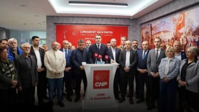 HABER/Sait TEMURCumhuriyet Halk Partisi İzmir İl Başkanı Çağatay Güç, il