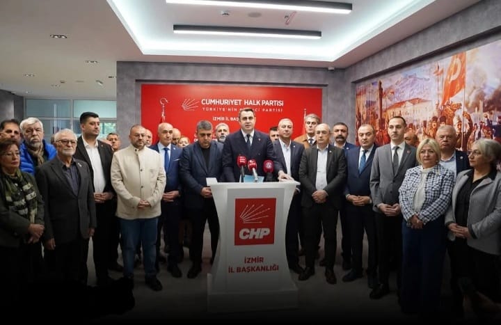 HABER/Sait TEMURCumhuriyet Halk Partisi İzmir İl Başkanı Çağatay Güç, il