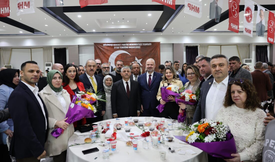 Menemen Belediye Başkanı Aydın Pehlivan, MHP Menemen İlçe Başkanlığı tarafından