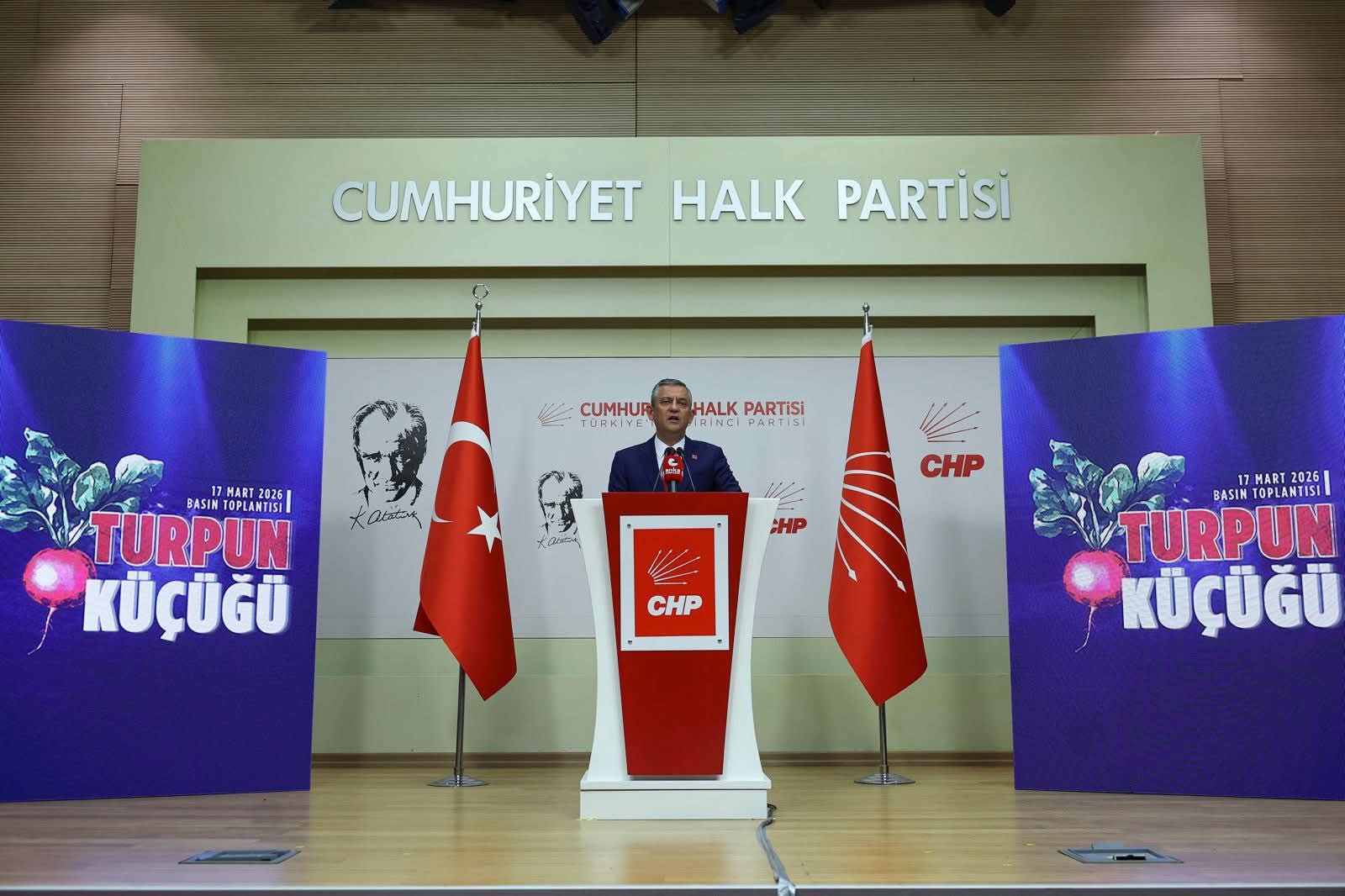 HABER/Sait TEMURCumhuriyet Halk Partisi Genel Başkanı Özgür Özel, bugün parti