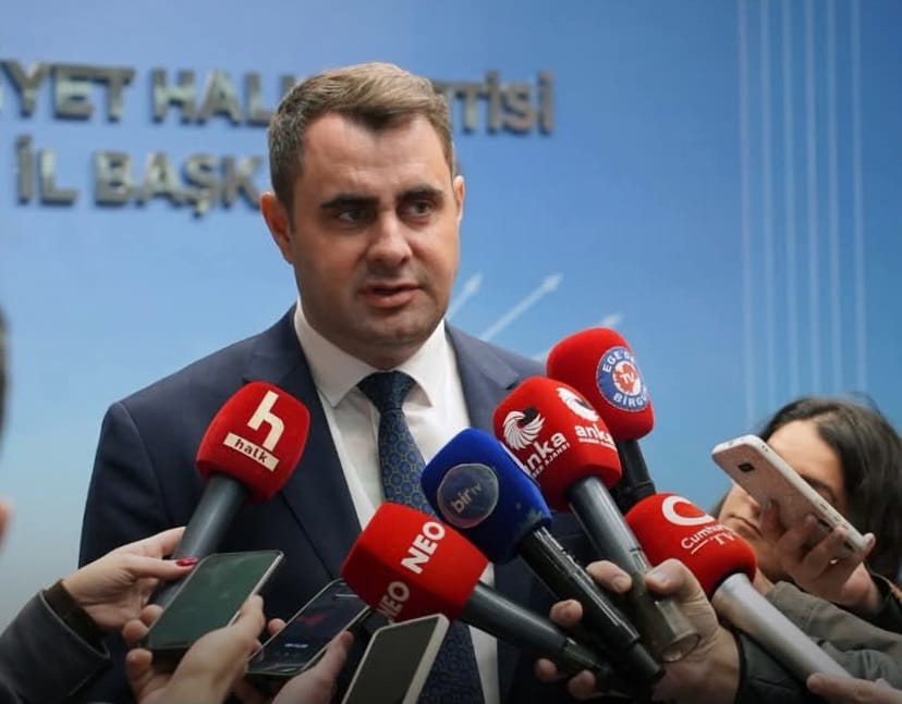 HABER/Sait TEMURCumhuriyet Halk Partisi İzmir İl Başkanı Çağatay Güç AKP