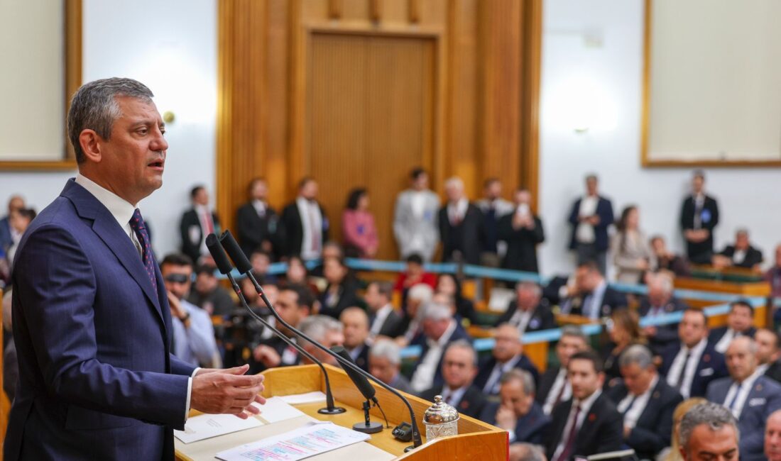 Cumhuriyet Halk Partisi Genel Başkanı Özgür Özel, partisinin TBMM Grup