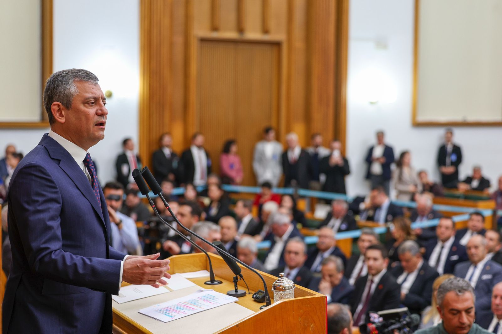 Cumhuriyet Halk Partisi Genel Başkanı Özgür Özel, partisinin TBMM Grup