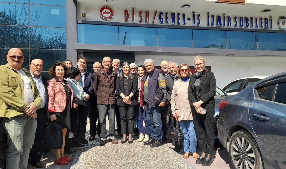 HABER/Sait TEMURDİSK’e bağlı Devrimci Emekliler Sendikası İzmir Şubeleri DİSK Ege