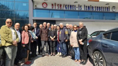 HABER/Sait TEMURDİSK’e bağlı Devrimci Emekliler Sendikası İzmir Şubeleri DİSK Ege