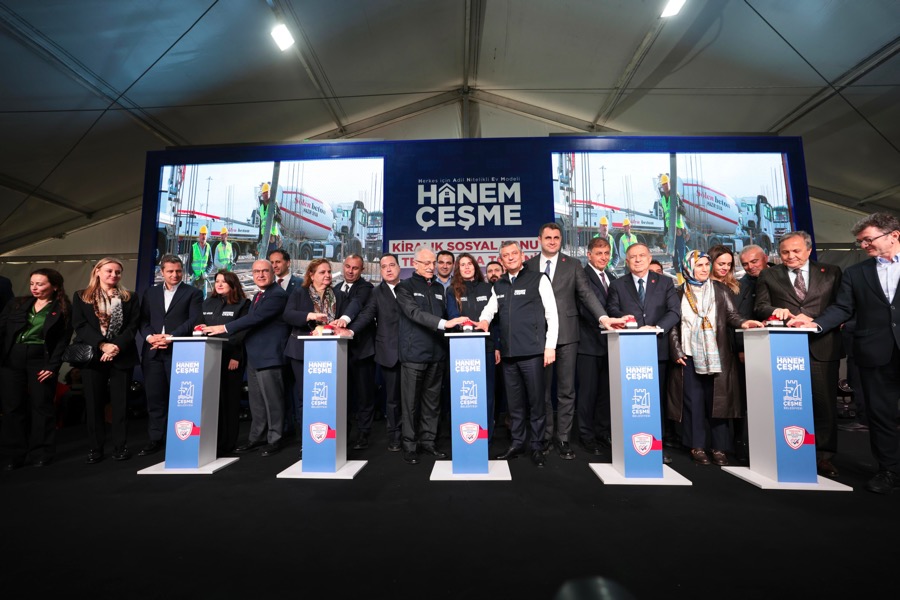 HABER/Sait TEMURÇeşme Belediyesi “HANEM ÇEŞME” projesine Özgür Özel’in de katıldığı