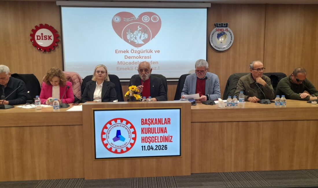 HABER/Sait TEMURDİSK’e bağlı Devrimci Emekliler Sendikası Başkanlar Kurulu Ankara’da DİSK