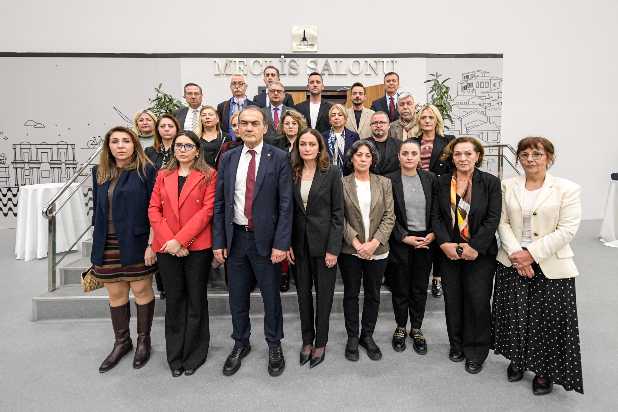 HABER/Sait TEMURİzmir Büyükşehir Belediyesi nisan ayı meclis toplantısı 3. birleşimiyle