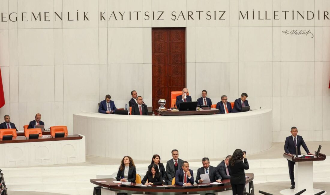 HABER/Sait TEMURTürkiye Büyük Millet Meclisi Genel Kurulu, Meclis Başkanı Numan Kurtulmuş başkanlığında, Meclisin