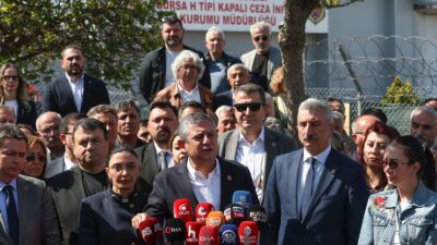 HABER/Sait TEMURCumhuriyet Halk Partisi Lideri Özgür Özel, Bursa Büyükşehir Belediye