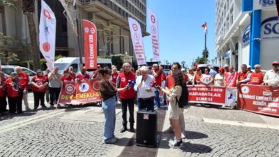 HABER/Sait TEMURDİSK’e bağlı Devrimci Emekliler Sendikası Ege Bölge Temsilciliği ve