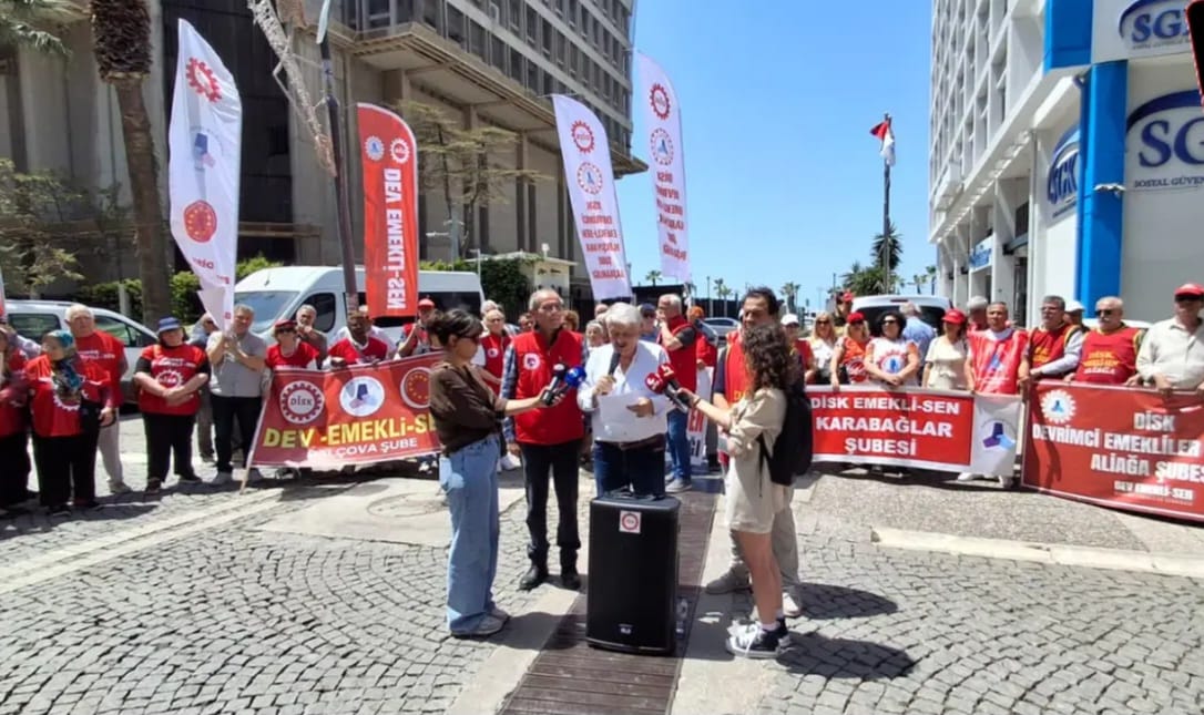 HABER/Sait TEMURDİSK’e bağlı Devrimci Emekliler Sendikası Ege Bölge Temsilciliği ve