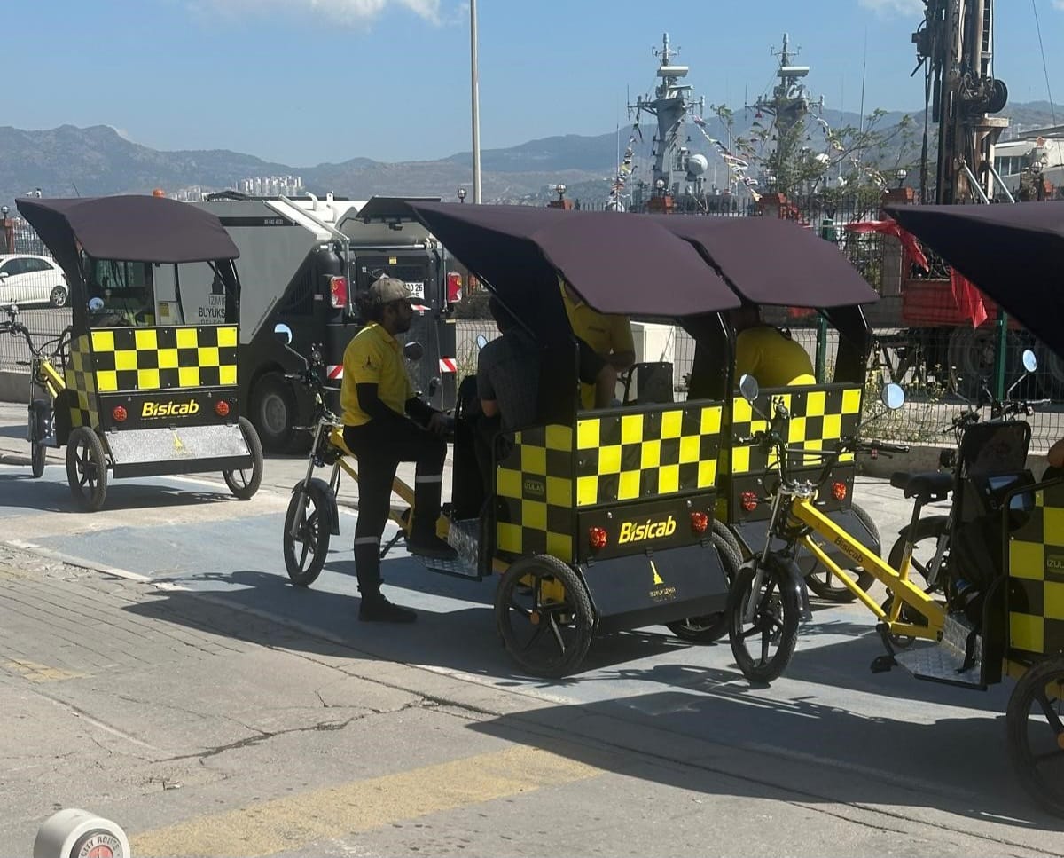 İzmir Şoförler ve Otomobilciler Esnaf Odası Başkanı Erkan Özkan, Alsancak