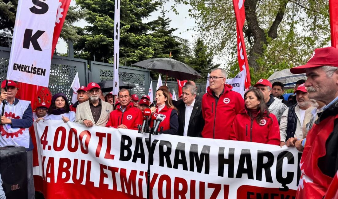 HABER/Sait TEMURDevrimci Srdndikalar Konfederasyonu (DİSK) Emeklilere sahip çıtı. “DİSK EMEKLİLER