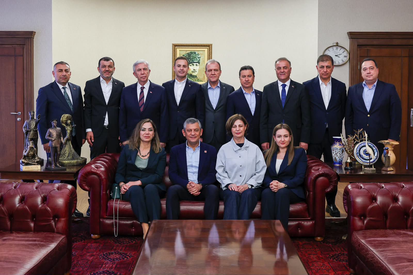 HABER/Sait TEMURCumhuriyet Halk Partisi üyesi Büyükşehir Belediye Başkanları parti genel
