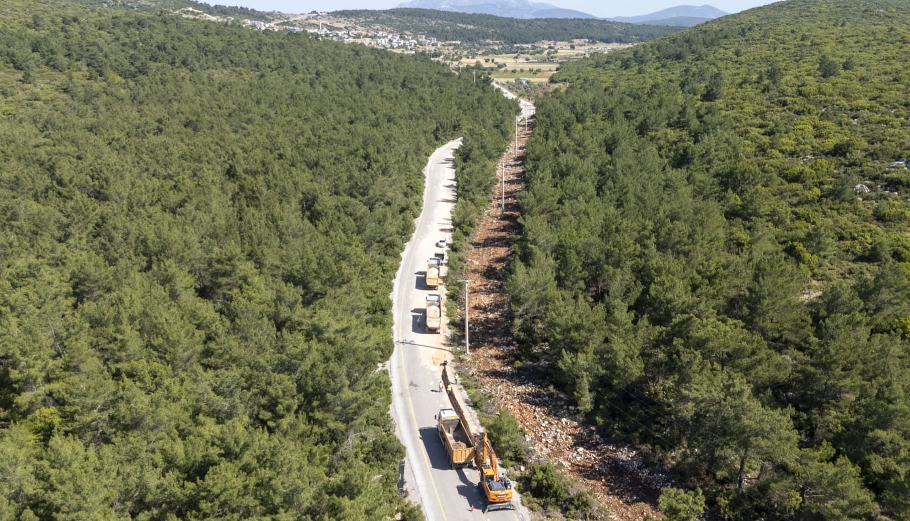 HABER/Sait TEMURİzmir Büyükşehir Belediyesi İZSU Genel Müdürlüğü, Urla’nın Kadıovacık, Birgi,