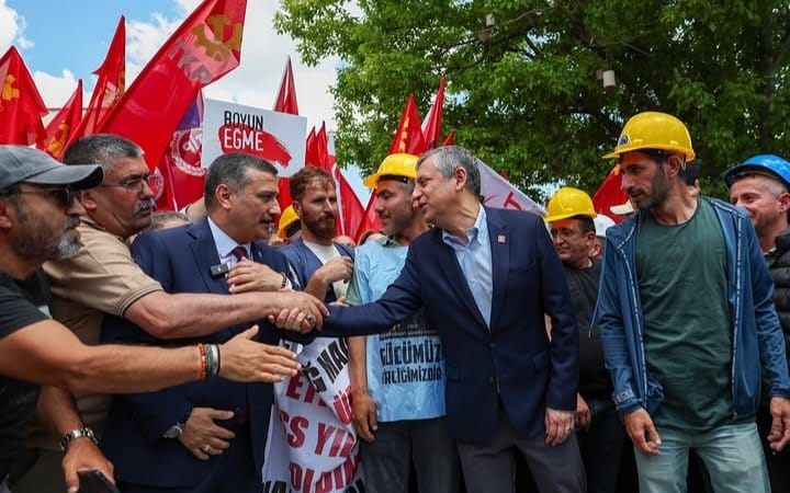 HABER/Sait TEMURCumhuriyet Halk Partisi Lideri Özgür Özel, hükümet ve şirket