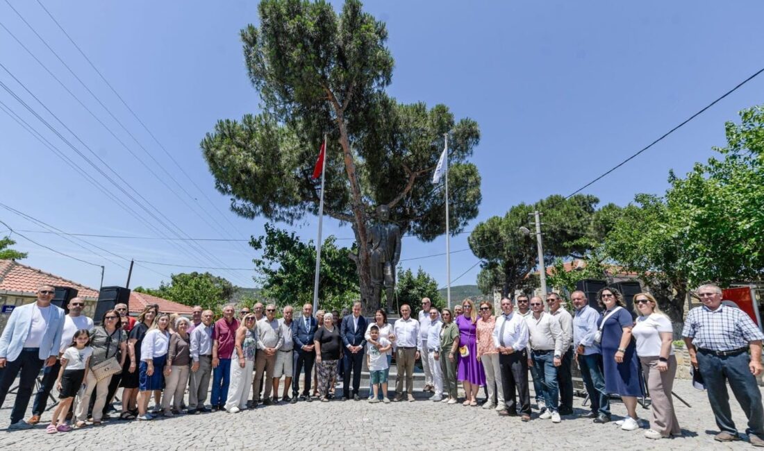 HABER/Sait TEMURİzmir Büyükşehir Belediye Başkanı Dr. Cemil Tugay, Foça Yeniköy