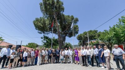 HABER/Sait TEMURİzmir Büyükşehir Belediye Başkanı Dr. Cemil Tugay, Foça Yeniköy