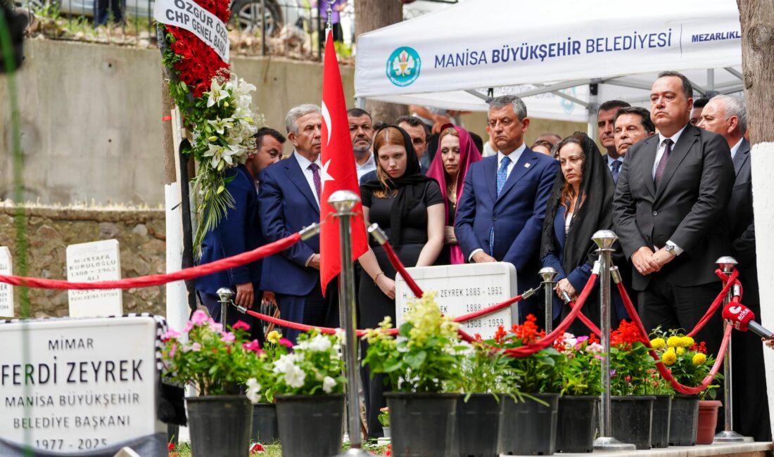 HABER/Sait TEMURCumhuriyet Halk Partisi Lideri Özgür Özel, Manisa Büyükşehir Belediye