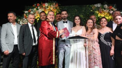 HABER/Sait TEMURYunusemre Belediye Başkanı Semih Balaban’ın oğlu Sinan Sarp Balaban
