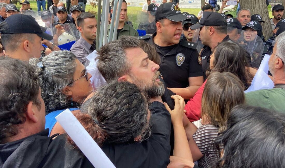 Sendika Başkanı Eren Edebali dahil çok sayıda gözaltı! TBMM önünde