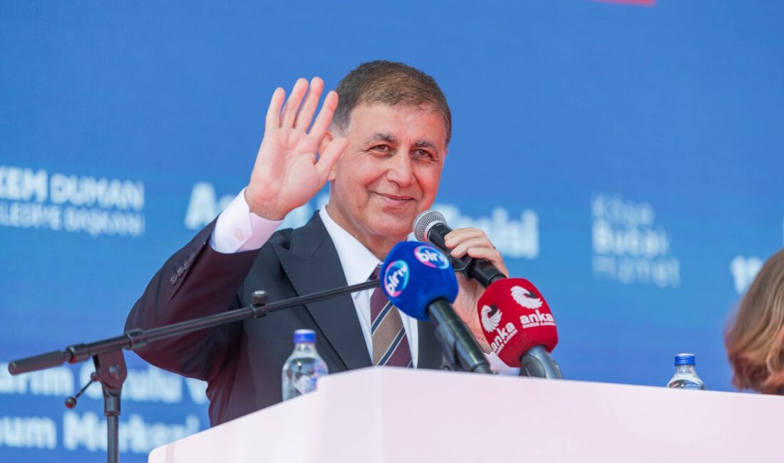 HABER/Sait TEMURİzmir Büyükşehir Belediye Başkanı Dr. Cemil Tugay ,yazı bir