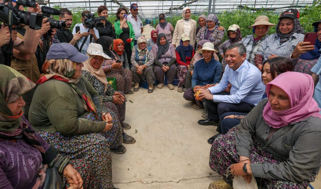 HABER/Sait TEMURCumhuriyet Halk Partisi lideri Özgür Özel, Burdur’un Çavdır İlçesinde