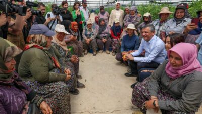 HABER/Sait TEMURCumhuriyet Halk Partisi lideri Özgür Özel, Burdur’un Çavdır İlçesinde